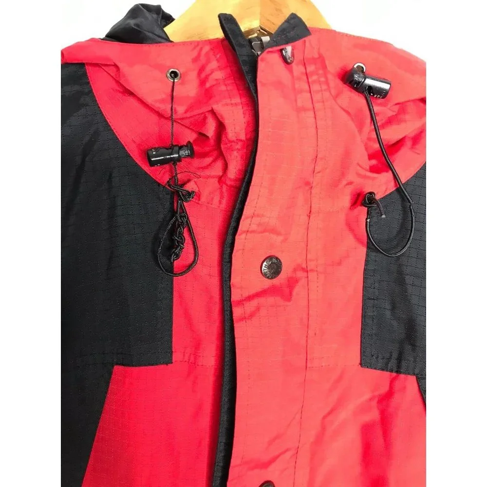 Vintage 90's The North Face Gore XCR Summit Series Jacket Mens Medium Red Black